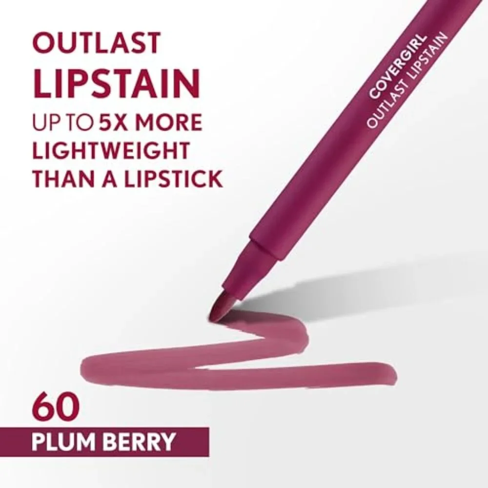 COVERGIRL Outlast Lipstain Plum Berry NWT